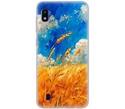 Чохол для Samsung Galaxy A10 (A105) MixCase патріотичні Хліб України фарбою