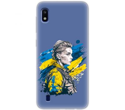 Чохол для Samsung Galaxy A10 (A105) MixCase патріотичні незламна Українка