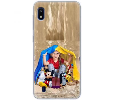 Чохол для Samsung Galaxy A10 (A105) MixCase патріотичні Україна захисник