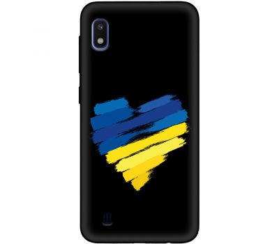 Чохол для Samsung Galaxy A10 (A105) MixCase патріотичний "серце"