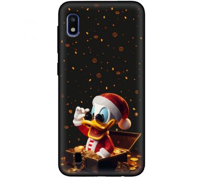 Чохол для Samsung Galaxy A10 (A105) MixCase Новий рік посмішка Скруджа