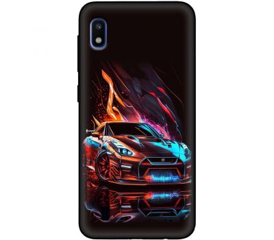 Чохол для Samsung Galaxy A10 (A105) MixCase машини неон mix car