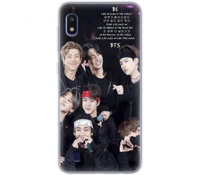 Чохол для Samsung Galaxy A10 (A105) MixCase BTS текст пісні