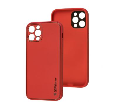 Чохол для iPhone 12 Pro Leather Xshield red