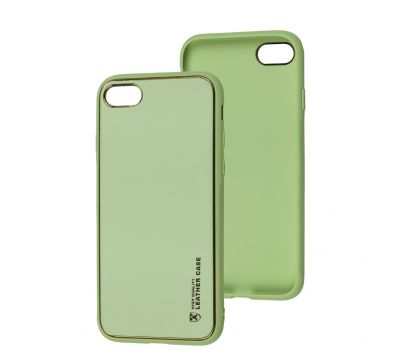 Чохол для iPhone 7 / 8 / SE 20 Leather Xshield pistachio