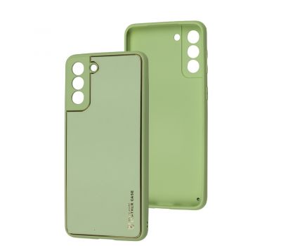 Чохол для Samsung Galaxy S21+ (G996) Leather Xshield pistachio