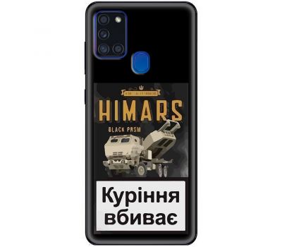 Чохол для Samsung Galaxy A21S (A217) MixCase патріотичні Himars куріння вбиває