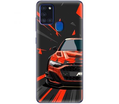 Чохол для Samsung Galaxy A21s (A217) MixCase машини червона car