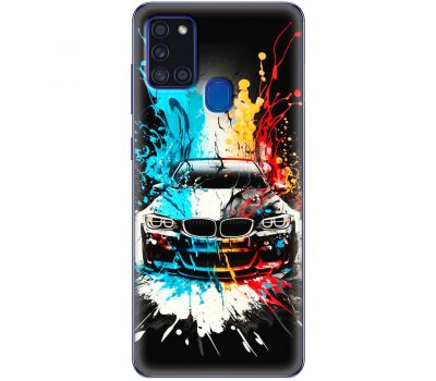 Чохол для Samsung Galaxy A21s (A217) MixCase машини mix color bmw