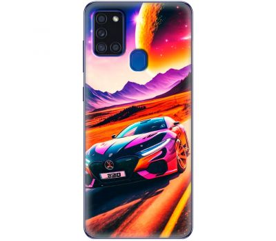 Чохол для Samsung Galaxy A21s (A217) MixCase машини в горах