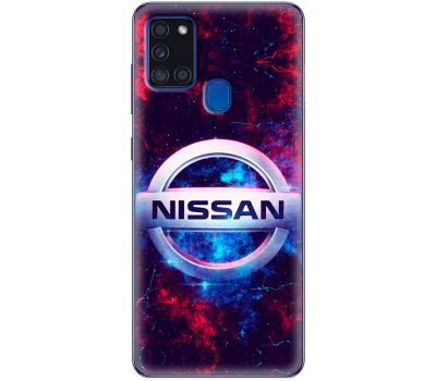 Чохол для Samsung Galaxy A21s (A217) MixCase машини nissan лого