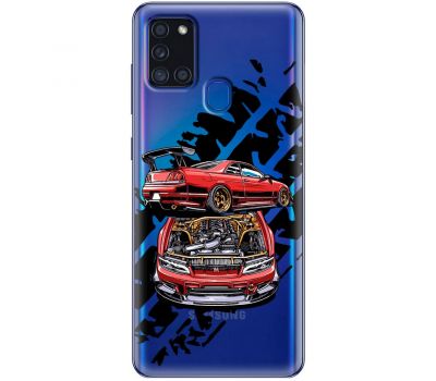 Чохол для Samsung Galaxy A21s (A217) MixCase машини red car