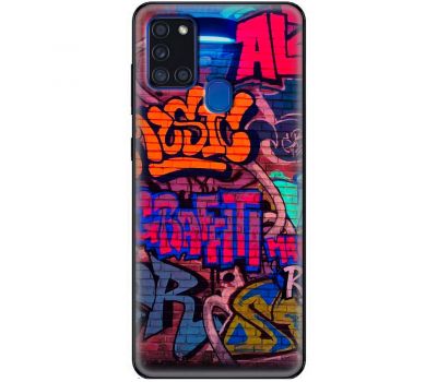 Чохол для Samsung Galaxy A21s (A217) MixCase графіті graffiti