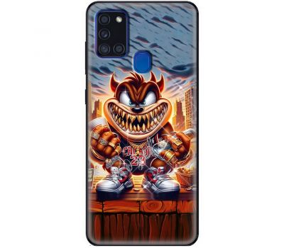 Чохол для Samsung Galaxy A21s (A217) MixCase асорті золота посмішка