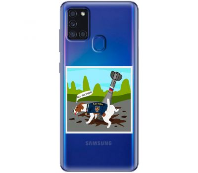 Чохол для Samsung Galaxy A21s (A217) MixCase Патрон хороший приклад