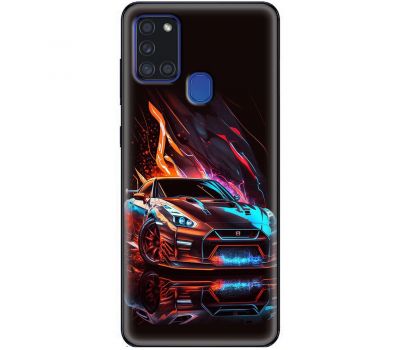 Чохол для Samsung Galaxy A21s (A217) MixCase машини неон mix car