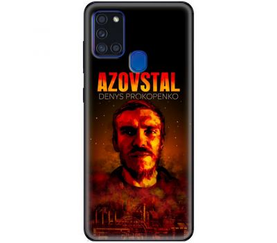 Чохол для Samsung Galaxy A21S (A217) MixCase патріотичні Azovstal Denys