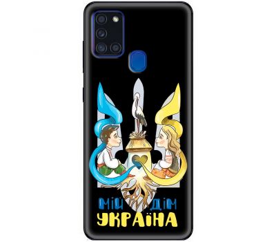 Чохол для Samsung Galaxy A21S (A217) MixCase патріотичні мій дім Україна