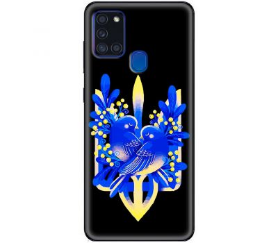 Чохол для Samsung Galaxy A21S (A217) MixCase патріотичні голуби світу