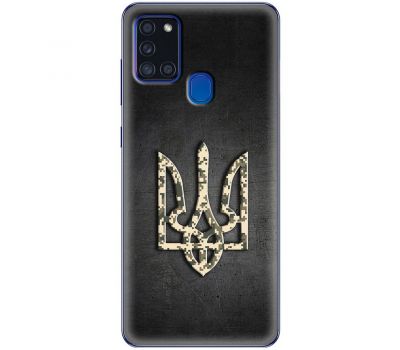 Чохол для Samsung Galaxy A21S (A217) MixCase патріотичні герб піксель