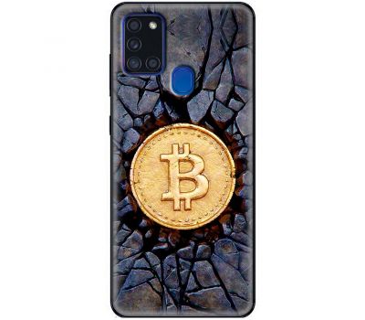 Чохол для Samsung Galaxy A21s (A217) MixCase гроші bitcoin