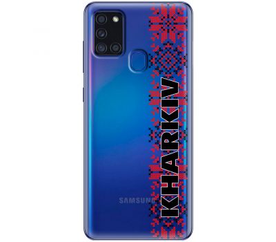 Чохол для Samsung Galaxy A21s (A217) MixCase патріотичні KHARKIV