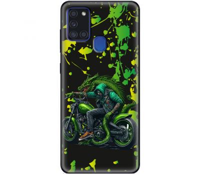 Чохол для Samsung Galaxy A21s (A217) MixCase Новий рік байкер