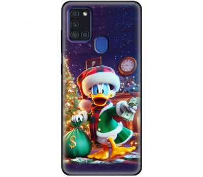 Чохол для Samsung Galaxy A21s (A217) MixCase Новий рік Scrooge and money