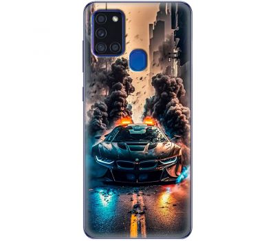 Чохол для Samsung Galaxy A21s (A217)  MixCase фільми black car