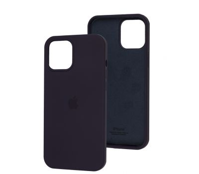 Чохол для iPhone 12 Pro Max Silicone Full elderberry