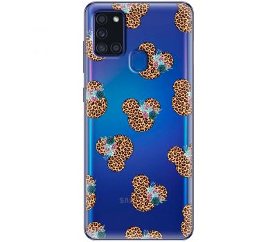 Чохол для Samsung Galaxy A21s (A217) MixCase Леопард Мінні Маус