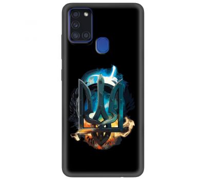 Чохол для Samsung Galaxy A21S (A217) MixCase патріотичні залізний герб