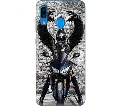 Чохол для Samsung Galaxy A20 / A30 MixCase асорті black bike