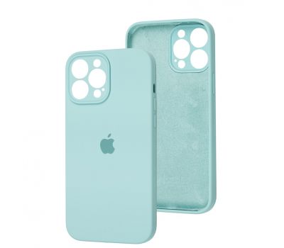 Чохол для iPhone 13 Pro Max Square Full camera sea blue