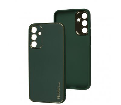 Чохол для Samsung Galaxy A15 Leather Xshield army green