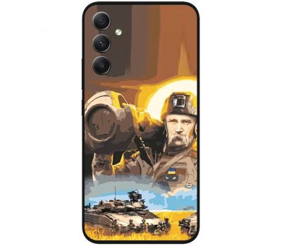 Чохол для Samsung Galaxy A24 (A245) MixCase патріотичні Шевченко з Javelin