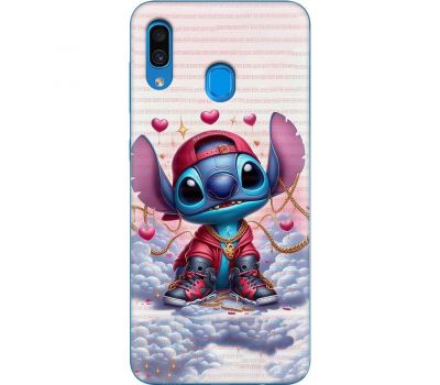 Чохол для Samsung Galaxy A20 / A30 MixCase асорті Stitch в кепці