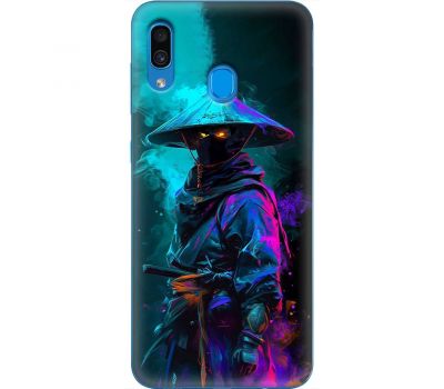 Чохол з аніме для Samsung Galaxy A20 / A30 Mixcase темний самурай