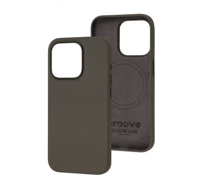 Чохол для iPhone 15 Pro Proove Silicone with MagSafe clay