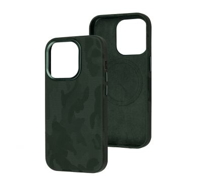 Чохол для iPhone 13 Pro WAVE Khaki Magnetic green 3564362