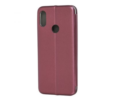 Чохол книжка Premium для Xiaomi Redmi Note 7 / 7 Pro бордовий 3565738