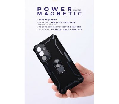 Чохол для Xiaomi Redmi Note 13 4G WAVE Power Magnetic black 3566273