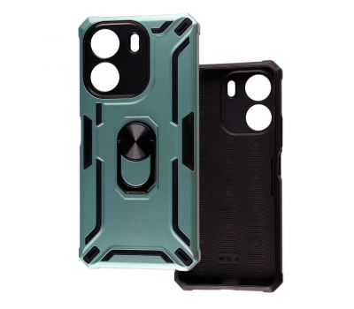 Чохол для Xiaomi Redmi 13C WAVE Power Magnetic dark green