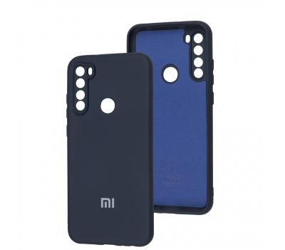 Чохол для Xiaomi Redmi Note 8T Silicone Full camera midnight blue