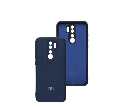 Чохол для Xiaomi  Redmi Note 8 Pro Silicone Full camera midnight blue