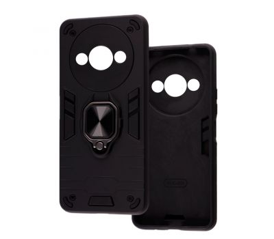 Чохол для Xiaomi Redmi A3 Military Armor Ring black