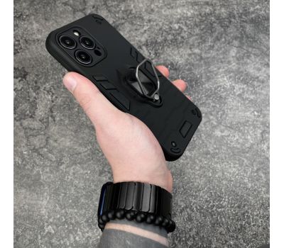 Чохол для Xiaomi Redmi A3 Military Armor Ring black 3567116