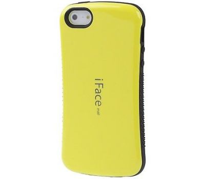 Чохол для iPhone 5/5s/SE iFace жовтий