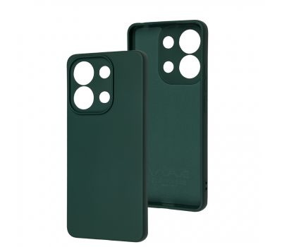 Чохол для Xiaomi Redmi Note 13 4G Wave colorful forest green