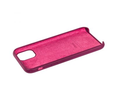 Чохол Silicone для iPhone 11 case maroon 3572021